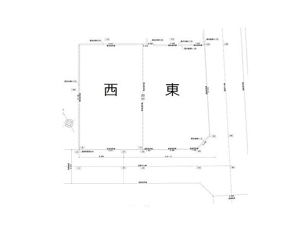 【区画図】東側です。