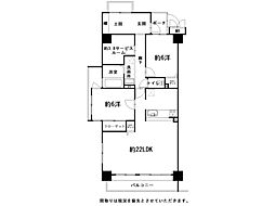 間取図画像 2SLDK