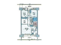 間取図画像 2SLDK