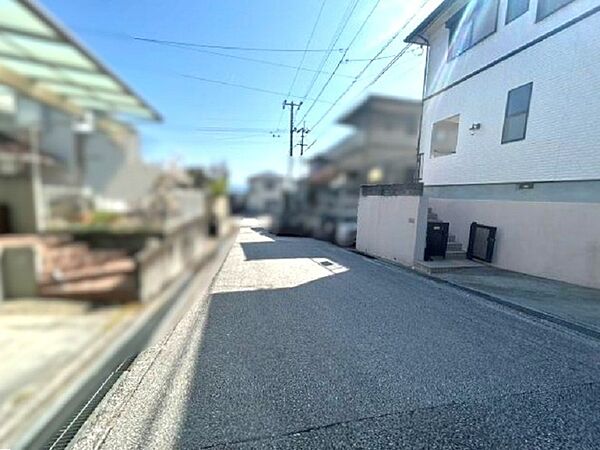 前面道路を含む現地写真