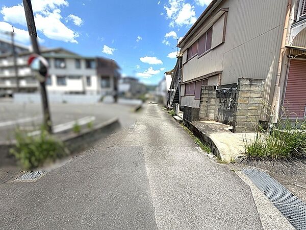 前面道路を含む現地写真