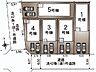 間取り：【区画図】5号地