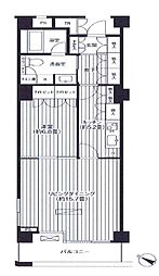 つくばエクスプレス 浅草駅 徒歩2分の賃貸マンション 4階1LDKの間取り