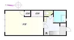 浅草妙見屋ビル 1Kの間取図画像