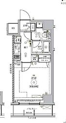 RELUXIACITY東向島 1Kの間取図画像
