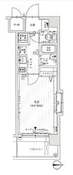 レジオス本所吾妻橋 1Kの間取図画像