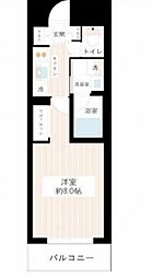 ハイズヴィガースミダ 1Kの間取図画像