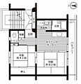 ビレッジハウス塩冶2号棟2階4.1万円