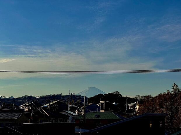 【眺望】富士山も遠望できます！　
