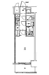 S-RESIDENCE堀田駅前futur 1Kの間取図画像