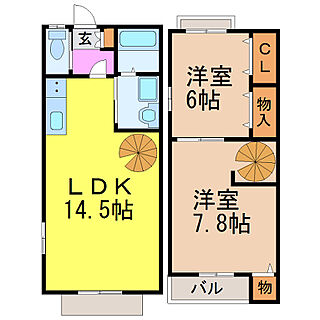 間取り：223040379717