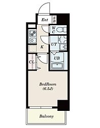 S-RESIDENCE今池arcana 3階1Kの間取り
