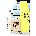 緑コーポラス3階6.7万円