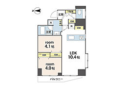 ライオンズマンション大山第6 2LDKの間取図画像