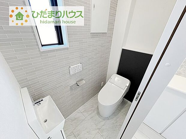 節水できるトイレで、少ないお水でもしっかりと洗浄してくれます！