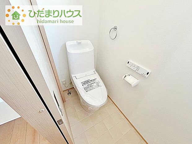 トイレは1F、2F共に完備！取り合いになることがありませんね(^^)/