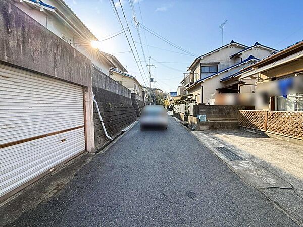 【 北西側道路 】幅員約4ｍ
