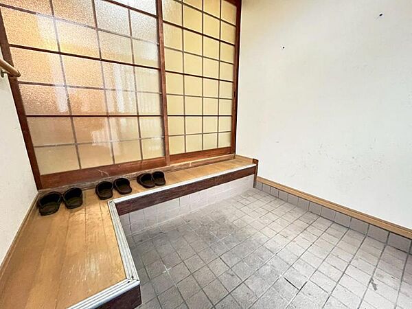 広々としたゆとりある玄関