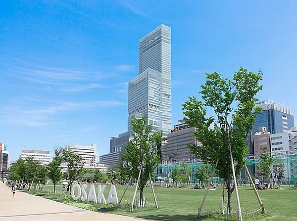 あべのハルカス　約1200ｍ　徒歩15分