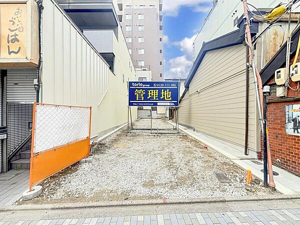 《 建築条件無し 》観光の中心地で視認性が高く、店舗・ビルなど商業用地に最適