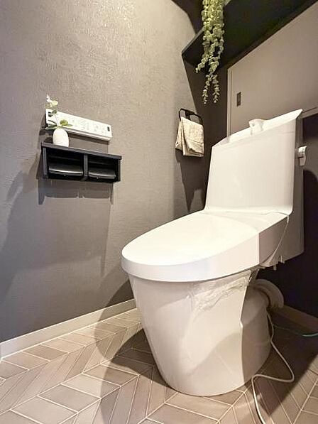 毎日使う場所だからこそ、デザインと機能性にこだわったスタイリッシュなトイレ空間