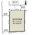 区画図：〈土地2〉現状更地の北西角地