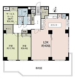 秀和桜丘レジデンス 2SLDKの間取図画像