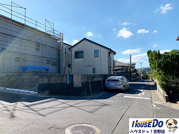 交通量が少ないので駐車もしやすいですね。