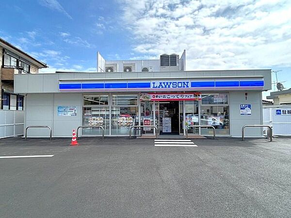 ローソン 吉野菖蒲谷店 1100m