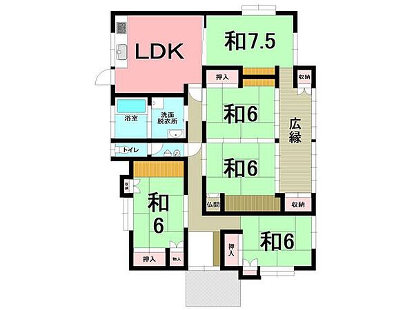 離れ間取り