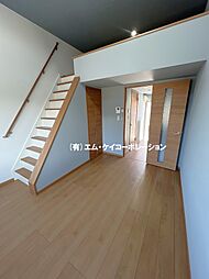 Solaris 201 2階1Kの室内