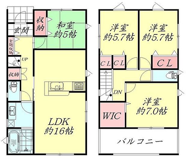 間取図（平面図）