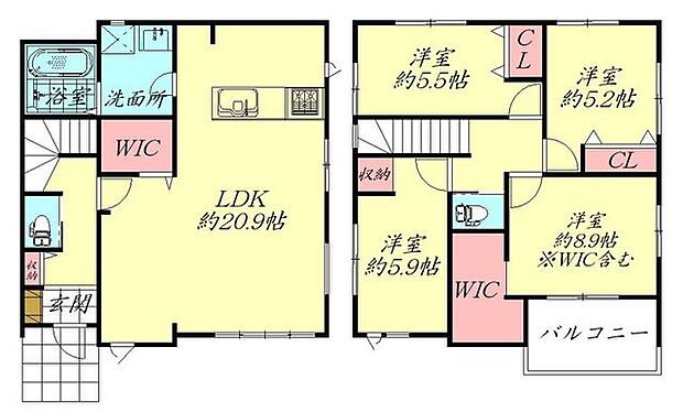 間取図（平面図）
