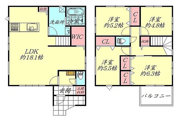 間取図（平面図）