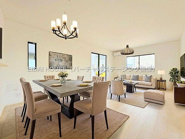 バーチャルステージング画像