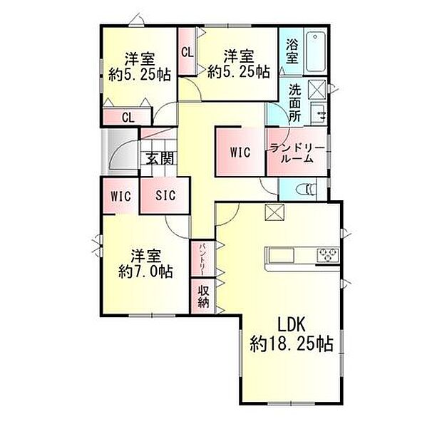 間取図（平面図）