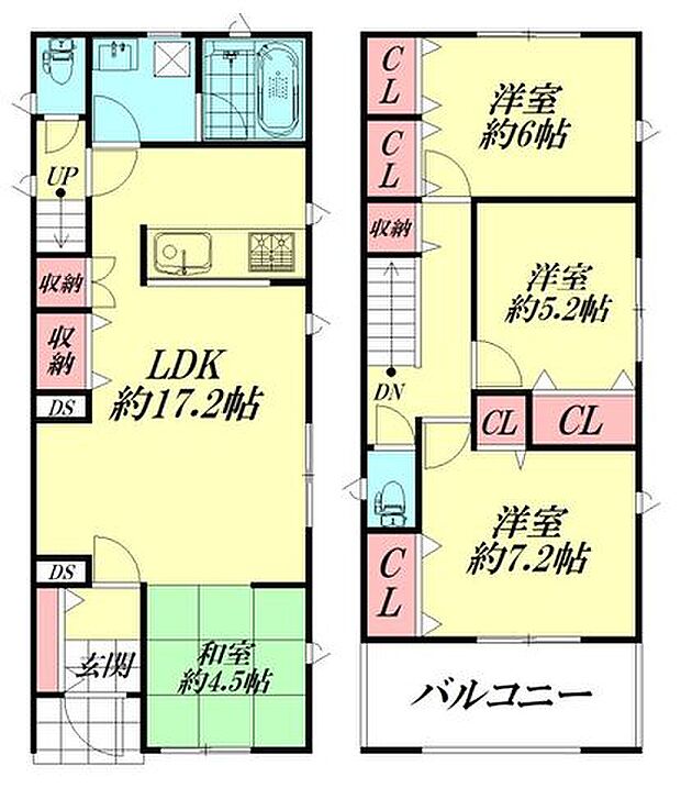 間取図（平面図）