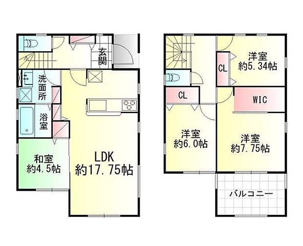 間取図（平面図）