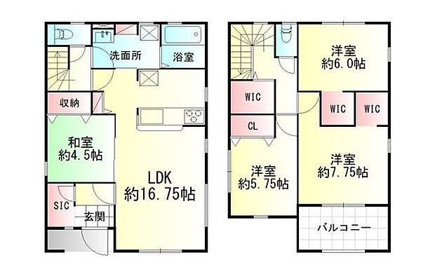 間取図（平面図）