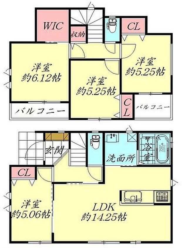 間取図（平面図）