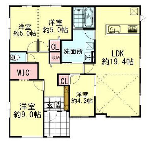 間取図(平面図)
