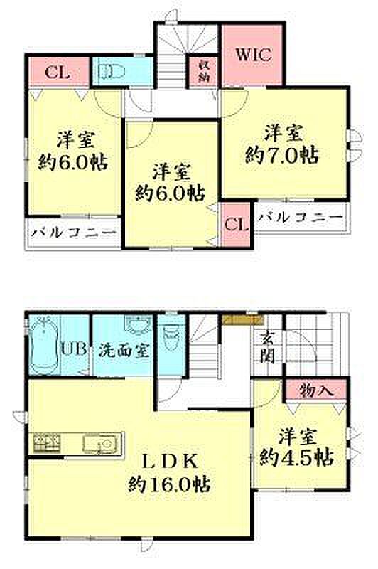 間取図(平面図)