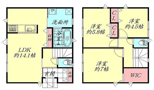 間取図(平面図)