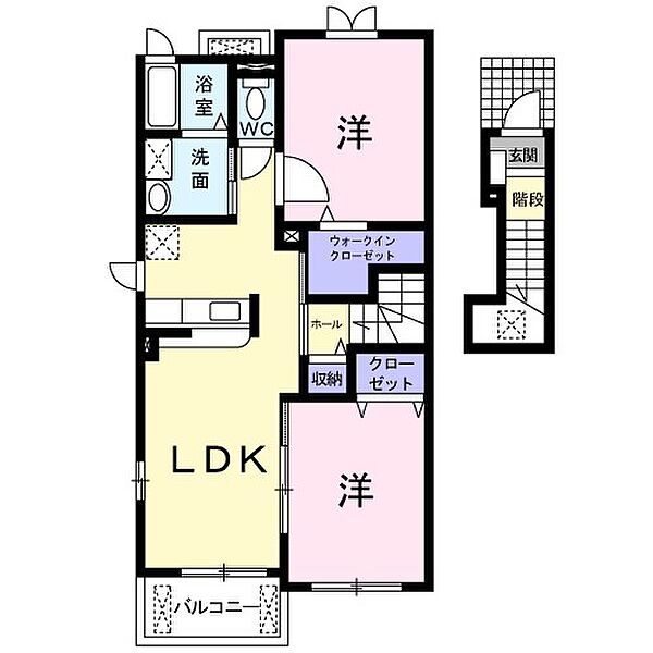 同じ建物の物件間取り写真 - ID:208009234764