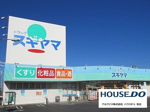 ドラッグスギヤマ花園店 800m
