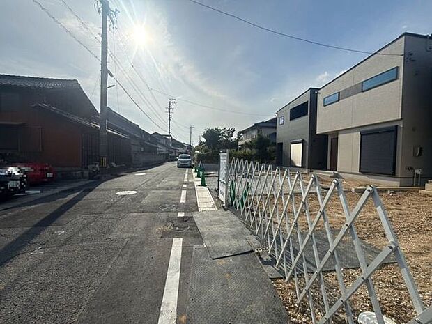 前面道路含む現地写真