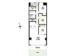 間取図画像 3LDK