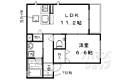 京都市右京区嵯峨北堀町 2階建 築6年のイメージ