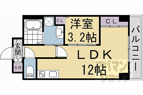 同じ建物の物件間取り写真 - ID:226064740021