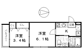 京都市下京区卜味金仏町 3階建 築11年のイメージ